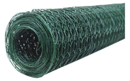 Pletivo králičí poplastované zelené výška 1 m 25/0,9 mm 5 m