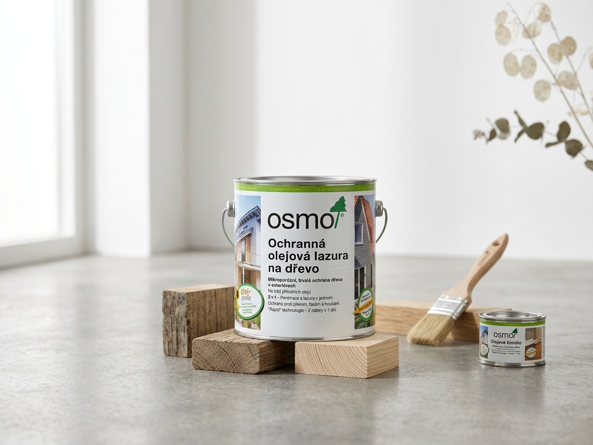 Lazura olejová ochranná Osmo 708 teak 0,75 l