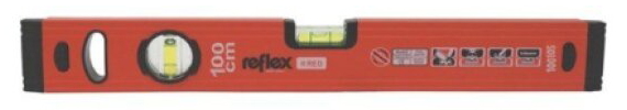 Vodováha Reflex RED 2 libely 1000 mm