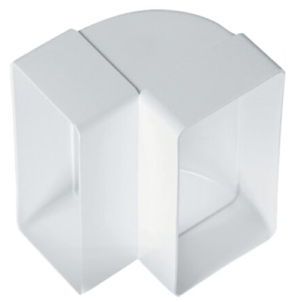 Koleno vertikální ploché 90° 150 × 75 mm