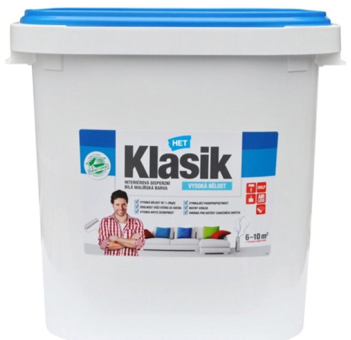 Malba interiérová HET Klasik bílá 40 kg