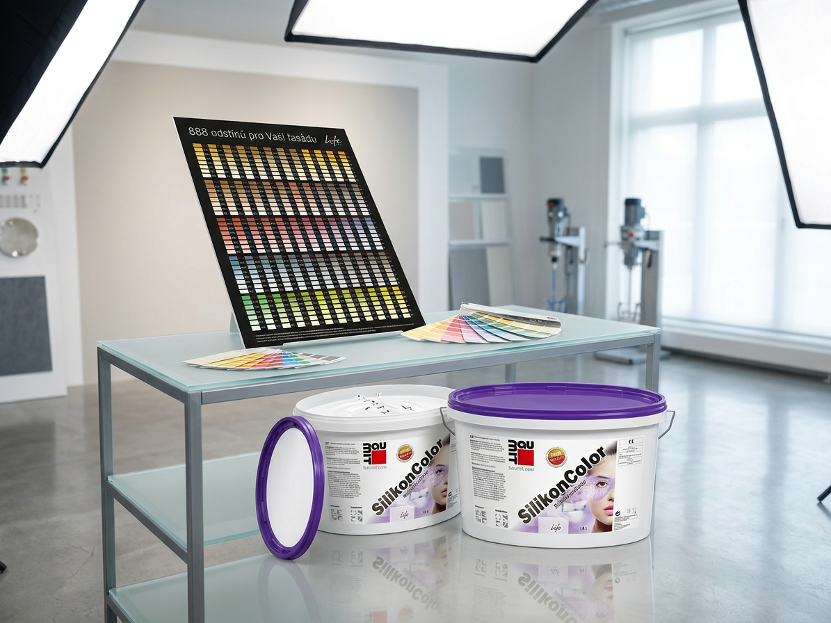 Barva fasádní silikonová Baumit SilikonColor – 14l