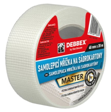 Samolepicí mřížka na sádrokartony 48 mm x 20 m