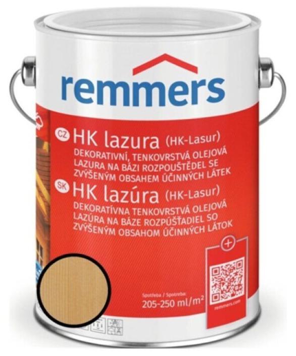 Lazura tenkovrstvá Remmers HK lazura farblos 0,75 l