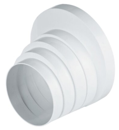 Redukce kulatých kanálů Ø 150 / 125 mm