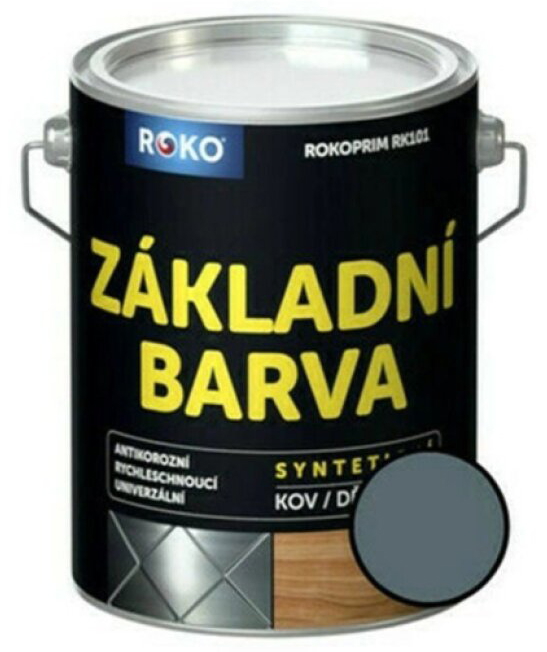Barva základová Rokoprim šedá 3,2 l