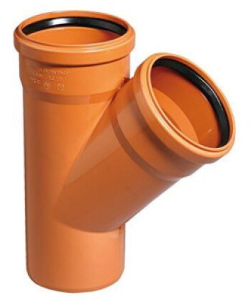 Odbočka KGEA DN 200/160 x 45°
