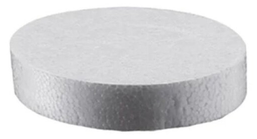 Zátka polystyrenová bílá 65 mm