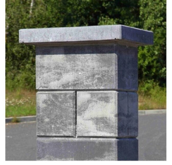 Deska zákrytová BEST I rovná brilant (300×500×60mm)