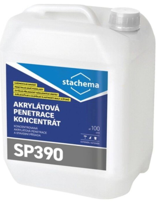 Penetrace koncentrát akrylátový Stachema SP390 mléčně bílý 5 l