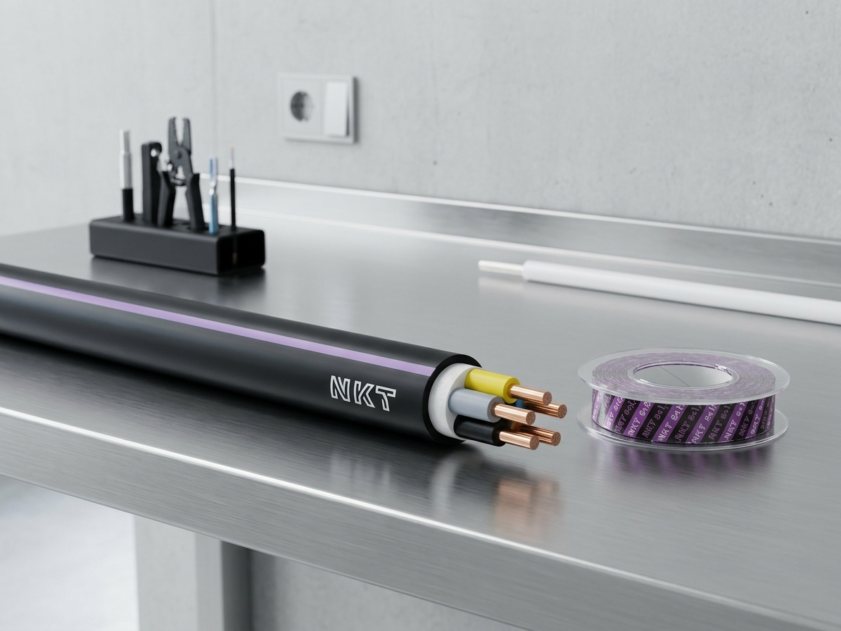 Kabel CYKY-J 5× 1,5 RE (25 m/bal.)