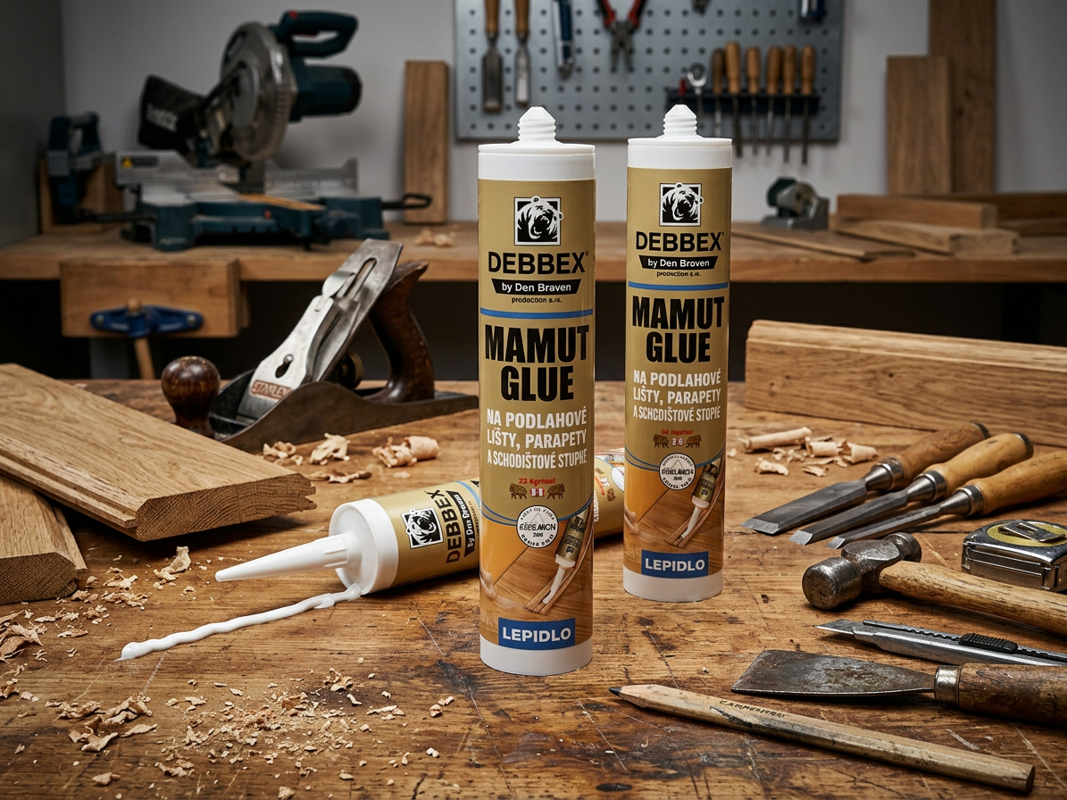MAMUT GLUE na podlahové lišty 290 ml