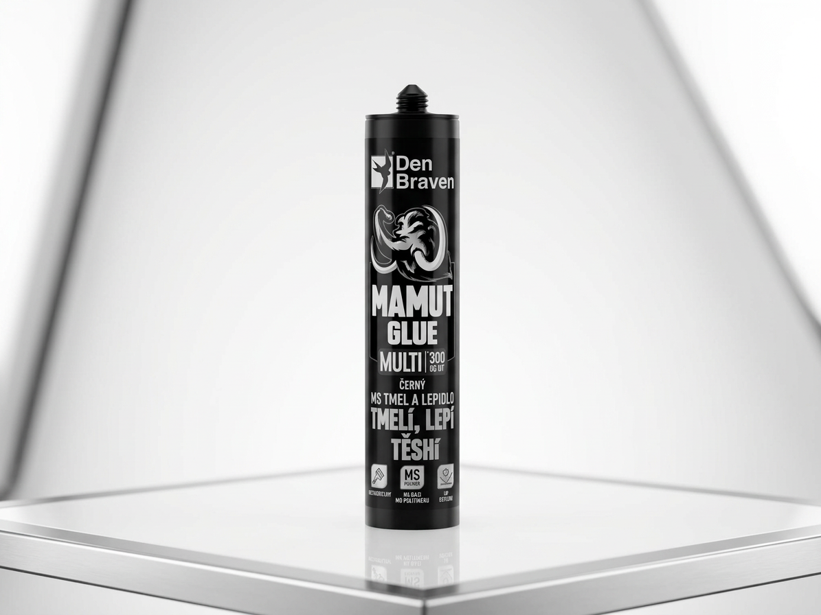 Lepidlo Den Braven MAMUT GLUE Multi černý 290 ml