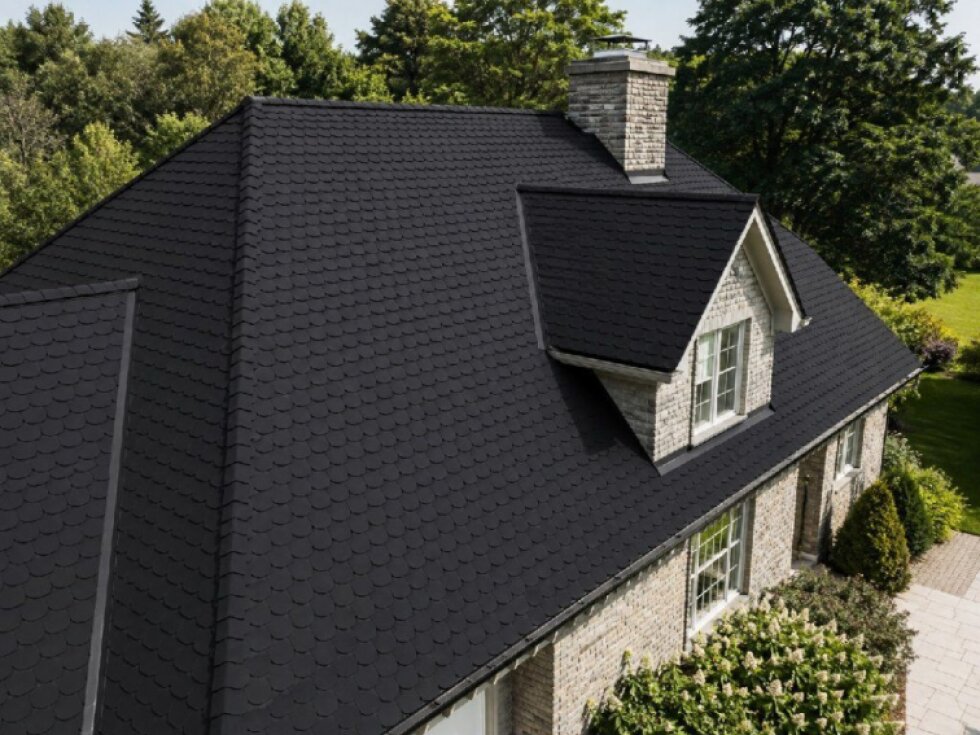Šindel asfaltový IKO Superglass Biber 10 (černá/3,0m2)