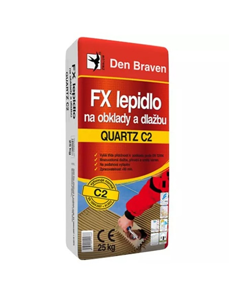 Flexibilní lepidlo na obklady a dlažbu QUARTZ C2 25kg