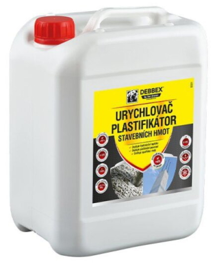 Urychlovač a plastifikátor stavebních hmot 5 l