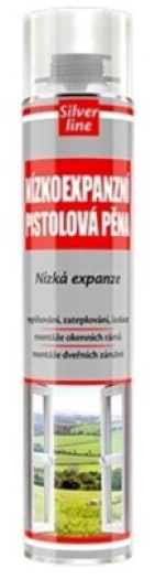 Nízkoexpanzní pistolová pěna Silver Line 750 ml