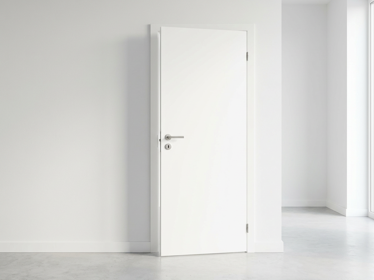 Dveře plné hladké Doornite voština bílé pravé 800 mm