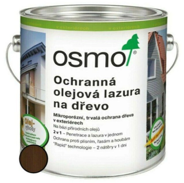 Lazura olejová ochranná Osmo 727 palisandr 2,5 l