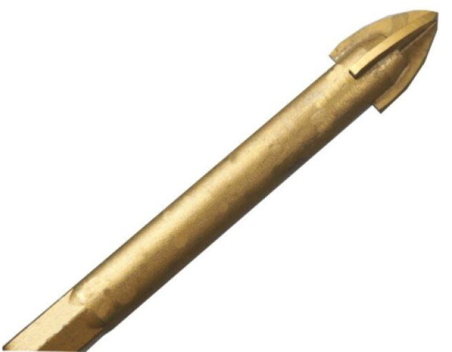 Vrták do skla keramiky a dlažby Ø 10 mm x 85 mm stopka Hex