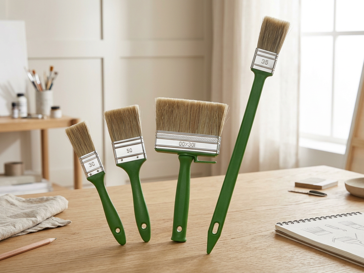 Sada štětců na lazury Color Expert 4 ks