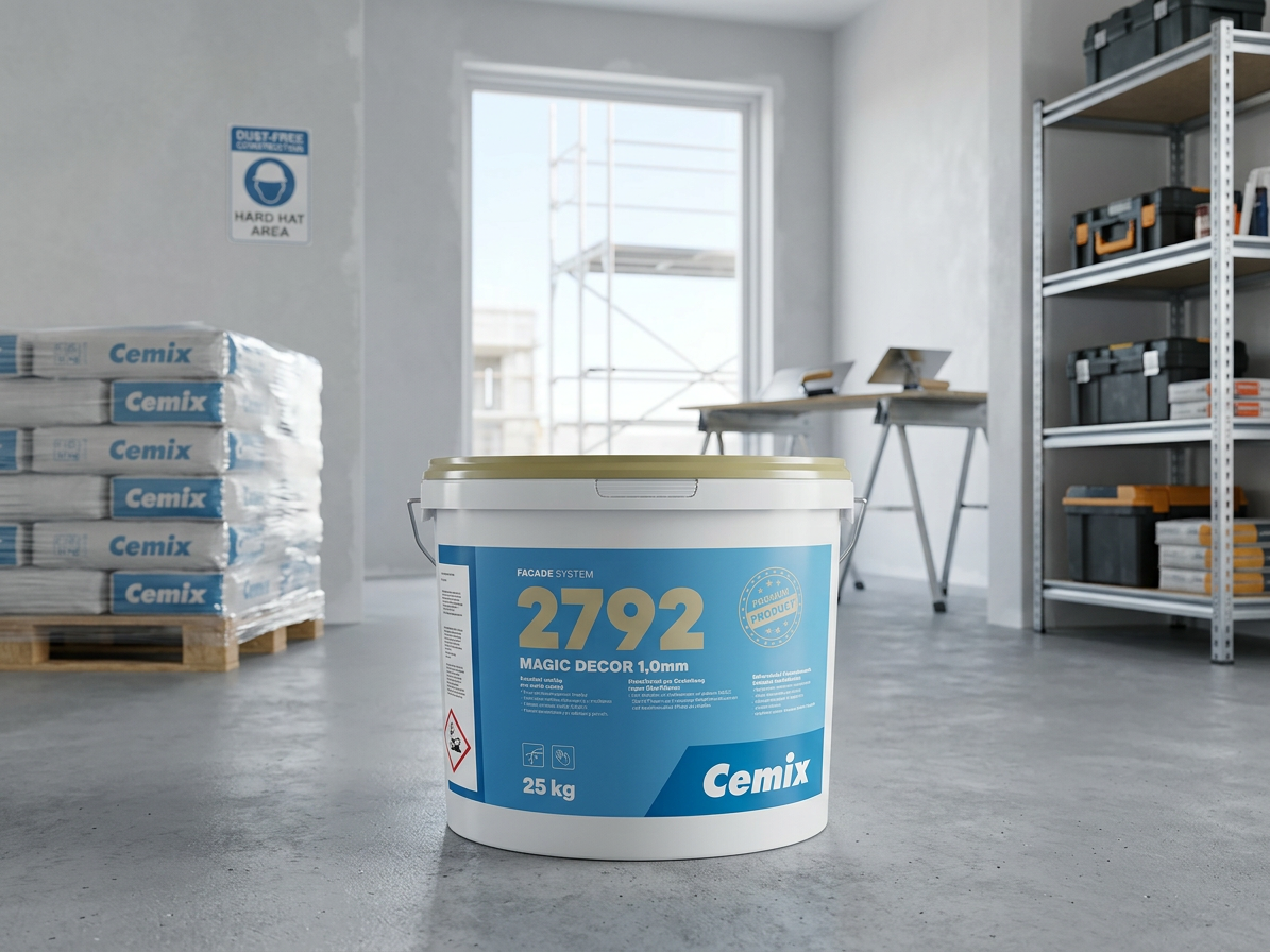 Omítka silikonová Cemix 2792 MAGIC DECOR - 25kg(1mm)