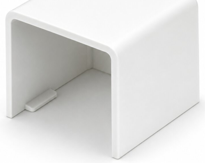Kryt koncový Kopos LHD 20 × 20 HD bílý