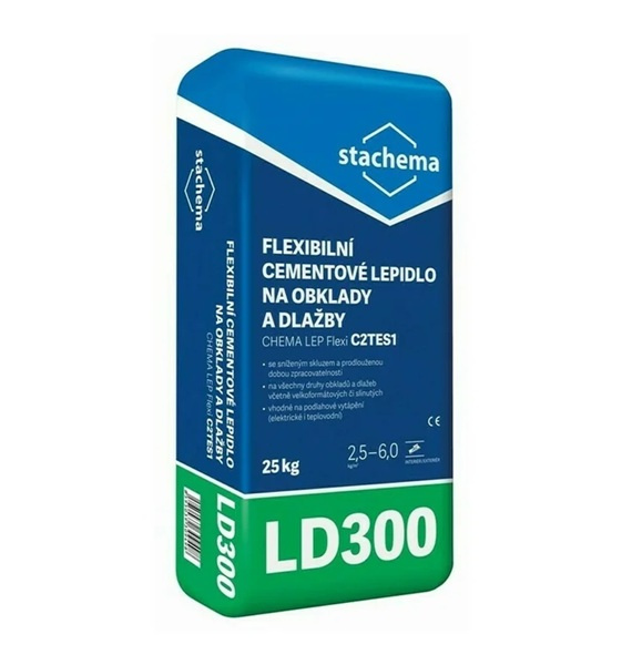 Lepidlo cementové C2TE S1 Stachema LD300 Flexi 25 kg