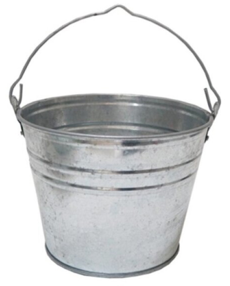 Vědro pozinkované 5 l