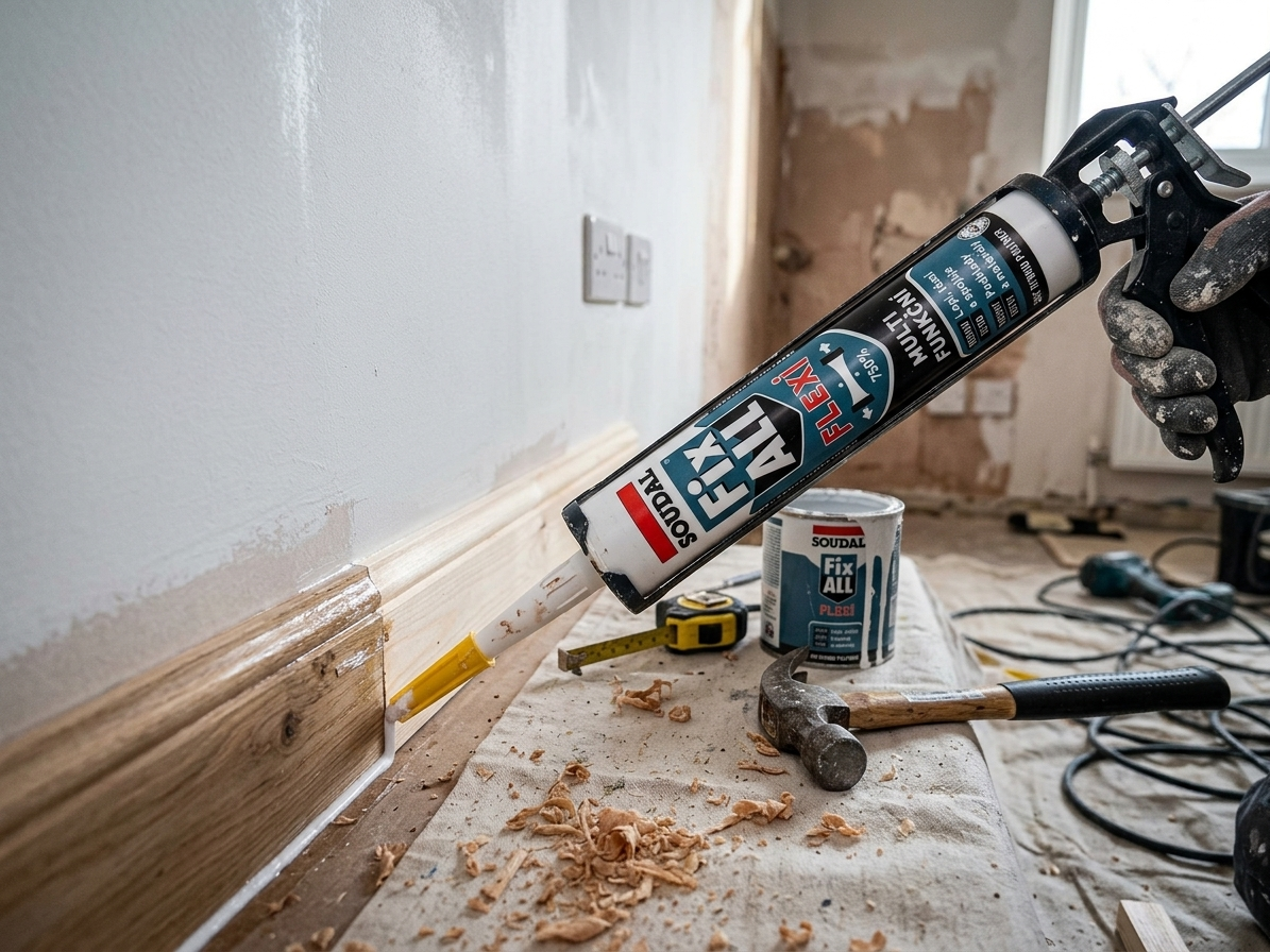 Tmel lepicí Soudal FIX ALL FLEXI bílý 290 ml