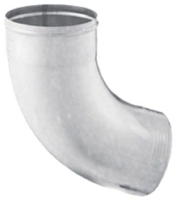 Koleno jednodílné FeZn průměr 100 mm