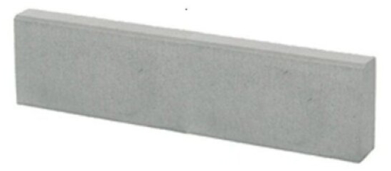 Obrubník betonový BEST LINEA II standard přírodní 80x1000x250 mm