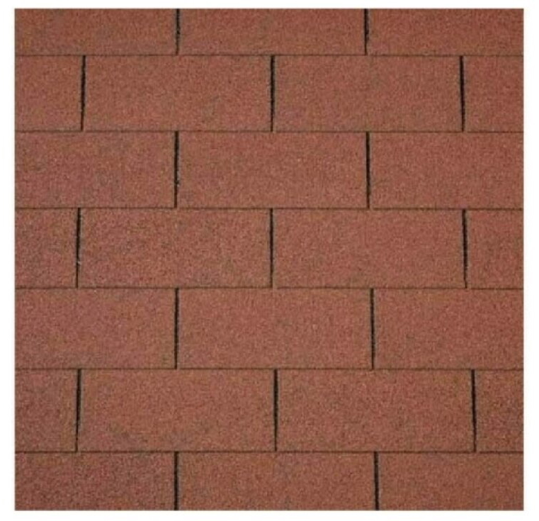 Šindel asfaltový IKO Superglass 10 cihlově červená (3m²/bal.)