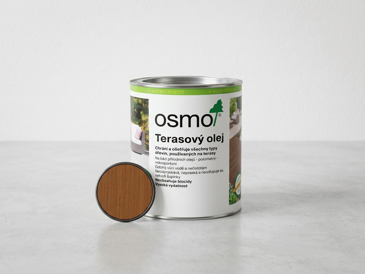 Olej terasový Osmo 016 bangkirai tmavý 2,5 l