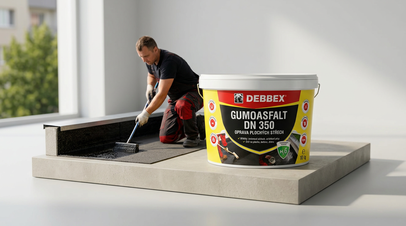 Gumoasfalt DN 350 DEBBEX na vodní bázi 10 kg