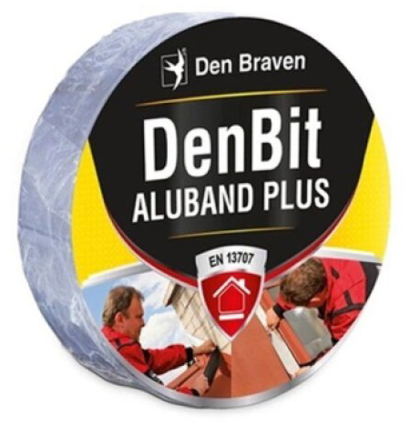 Páska bitumenová Den Bit Aluband Plus 75 mm (10 m/bal.)