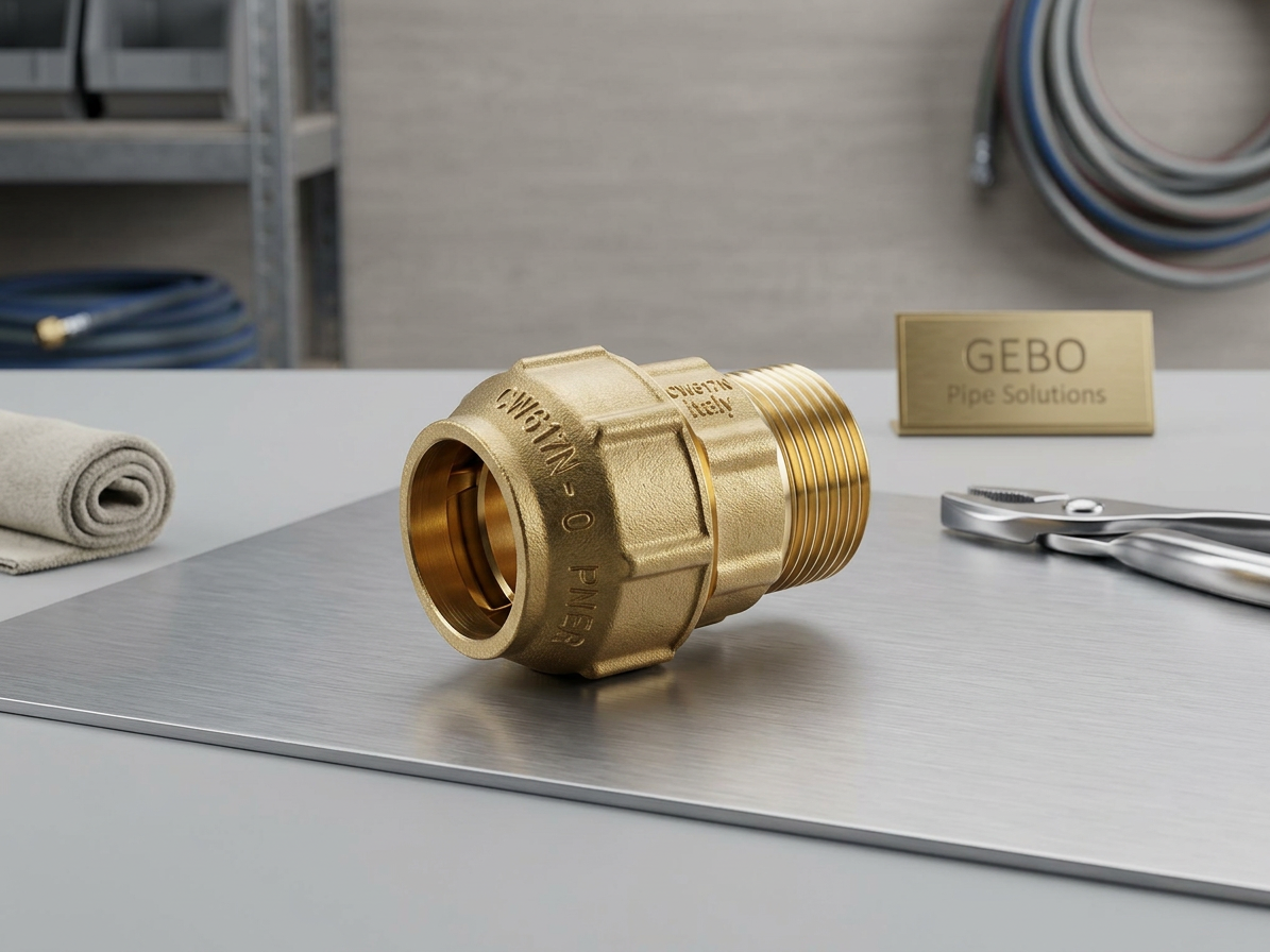Spojka svěrná Gebo BA 32 mm × 1" vnější závit