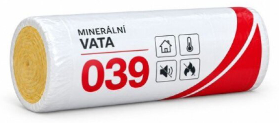 Minerální izolační vata 039 tl.140 mm (8,4 m²/bal.)