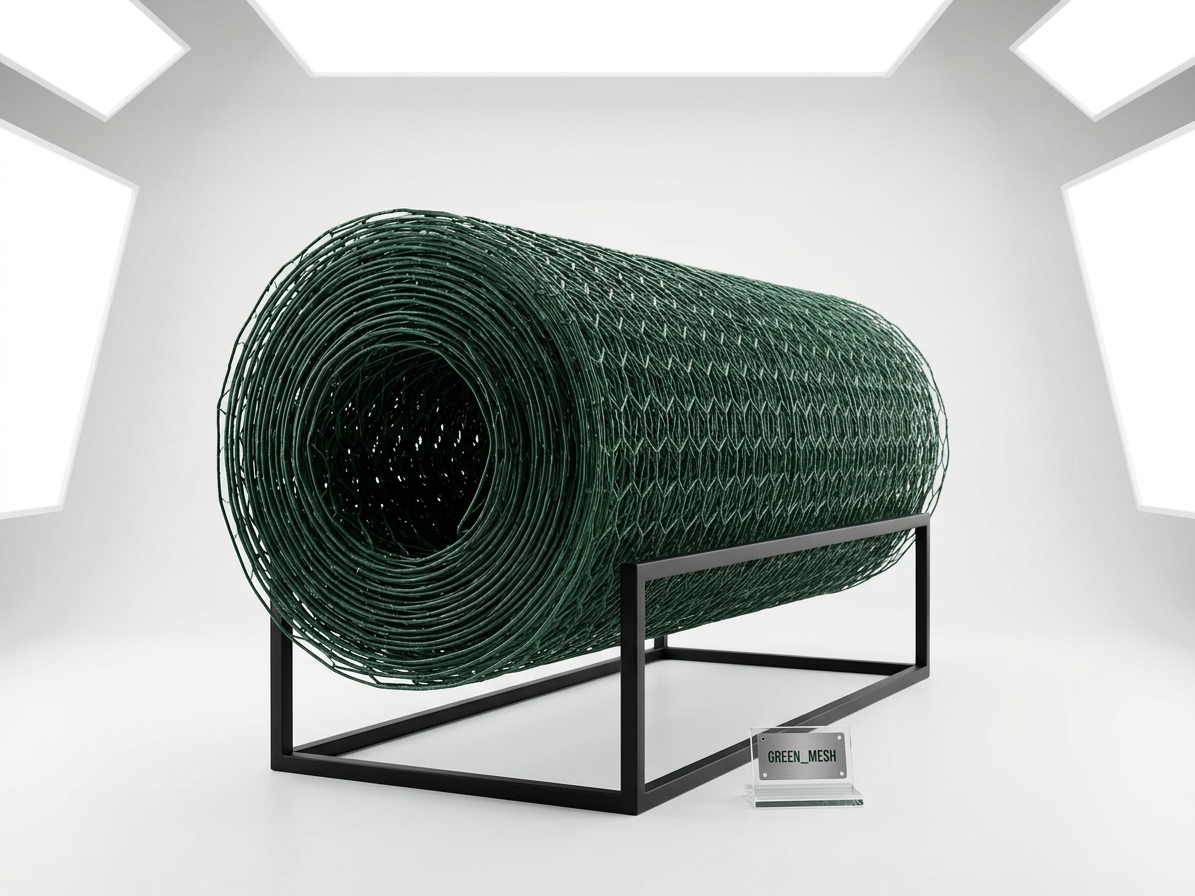 Pletivo králičí poplastované zelené výška 1 m 20/0,9 mm 5 m