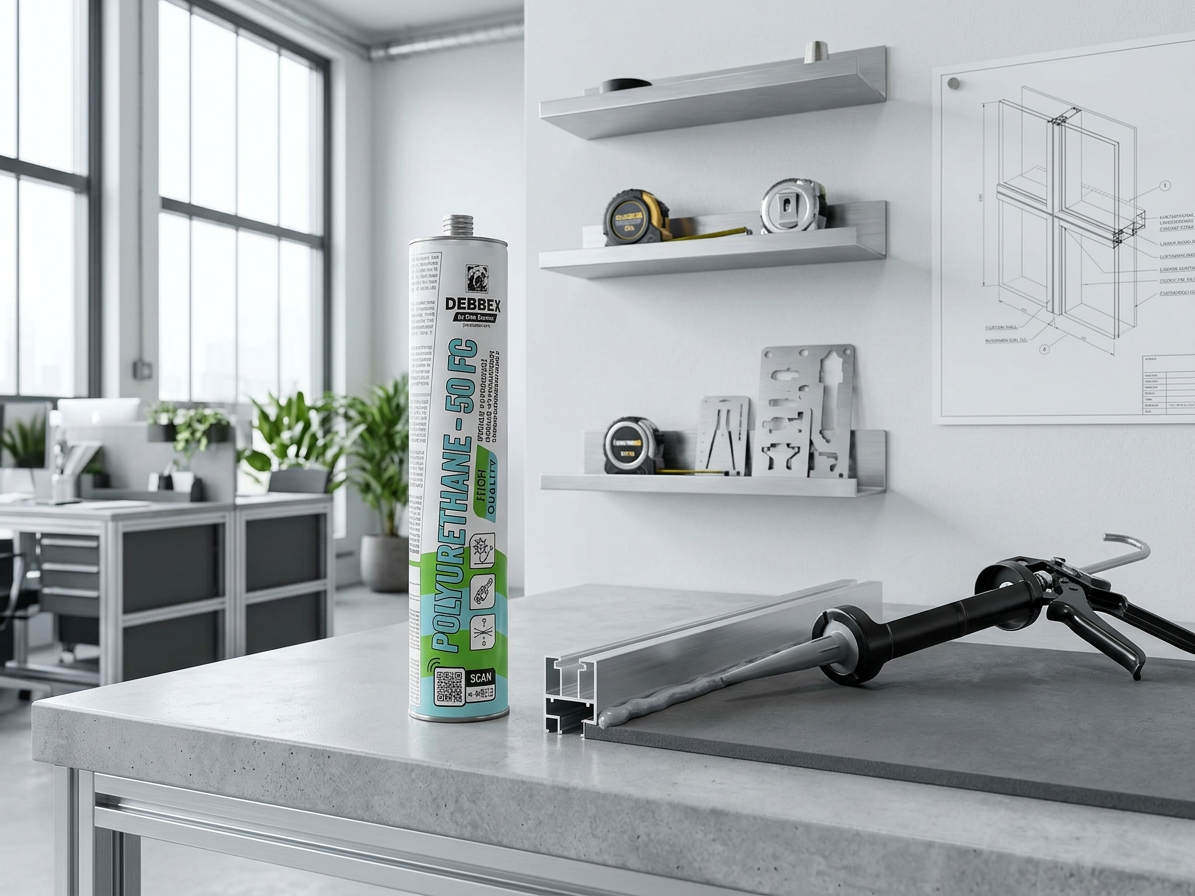 Tmel polyuretanový Den Braven PU 50 FC šedý 300 ml