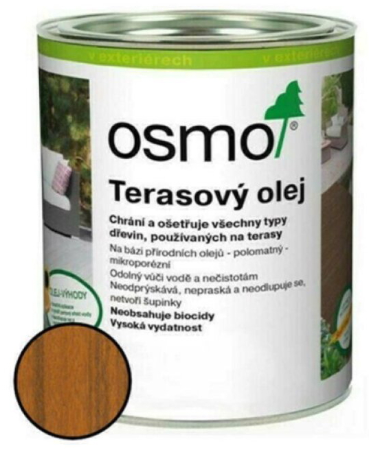 Olej terasový Osmo 006 bangkirai 0,75 l