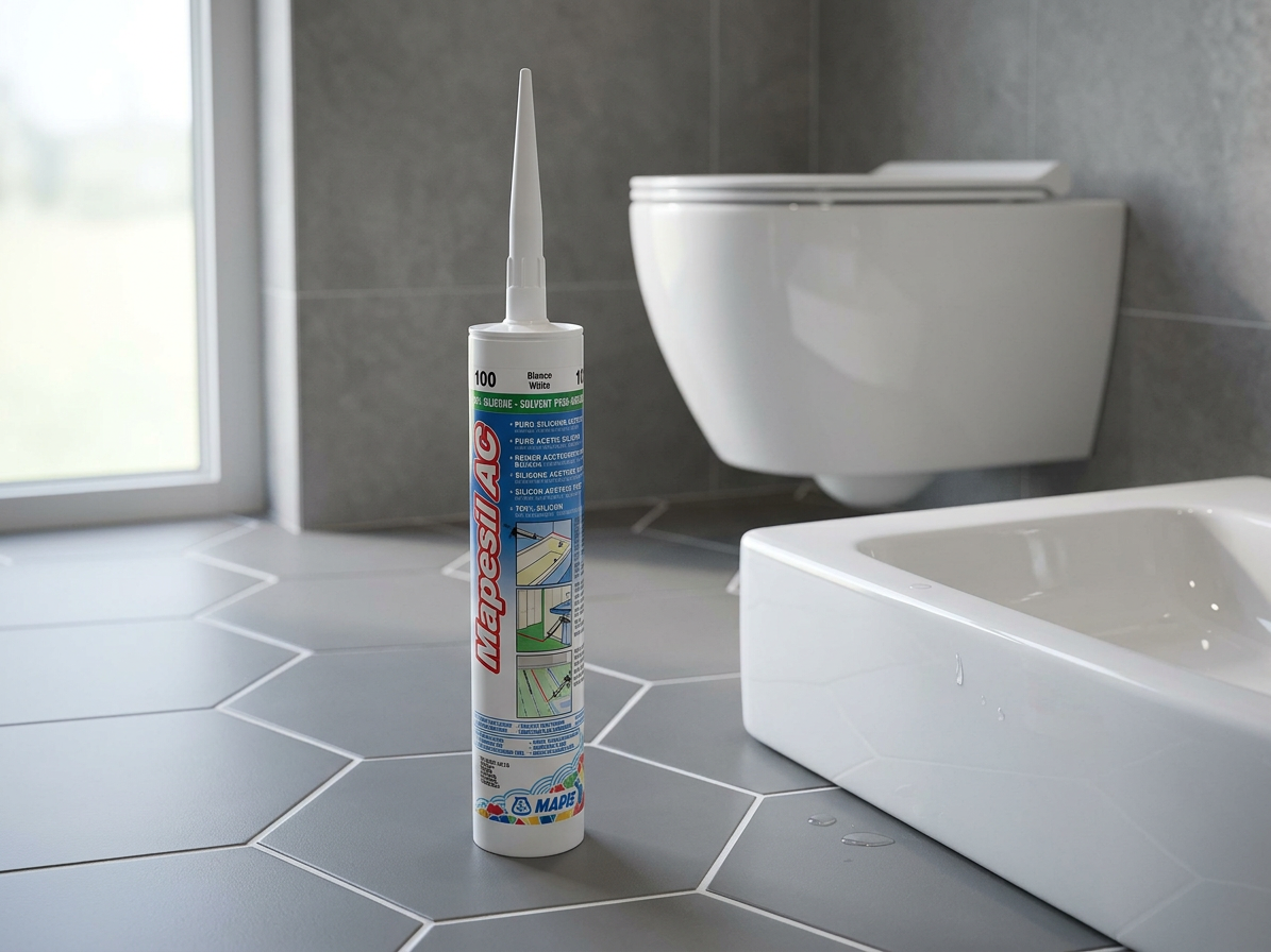 Tmel silikonový Mapei Mapesil AC 110 manhattan 2000 310 ml