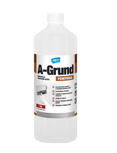 Nátěr proti skvrnám HET I-Grund bezbarvý 1 kg