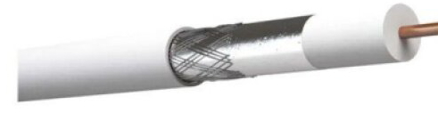 Kabel koaxiální Emos CB100F (100 m/bal.)