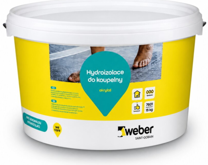Hydroizolace weber Akryzol – 15 kg