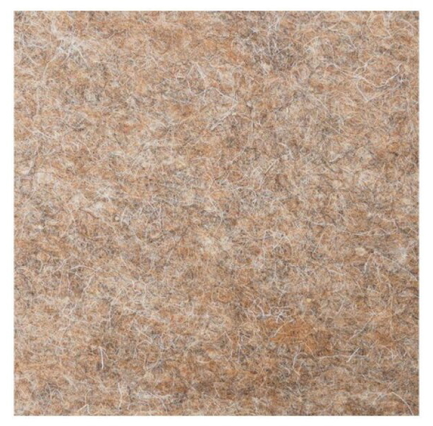 Hladítko ABS plst hnědá 250 x 130 x 10 mm