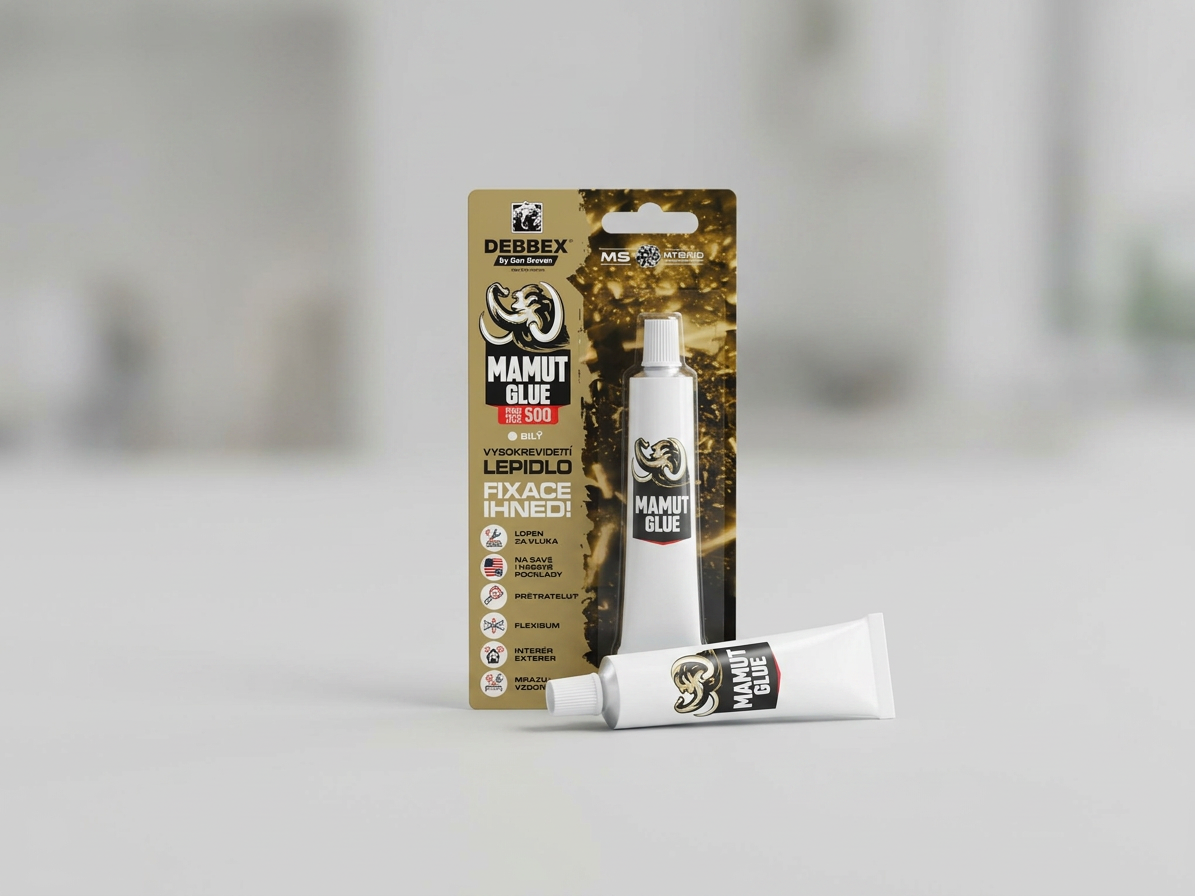 Lepidlo Den Braven MAMUT GLUE High Tack bílé 25 ml