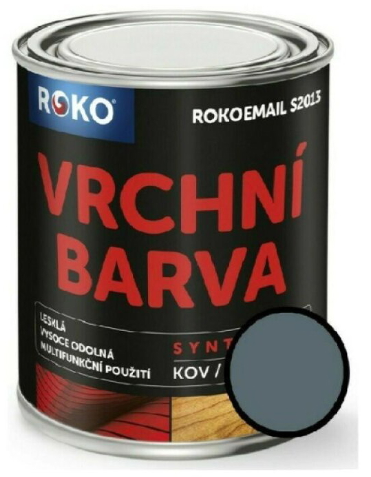 Email vrchní Rokoemail S2013 šeď střední 0,6 l