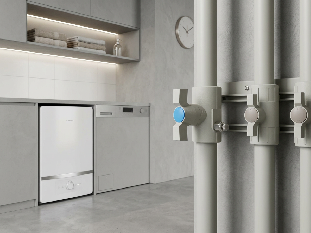 PPR ventil 20 mm kulový přímý s vypouštěním