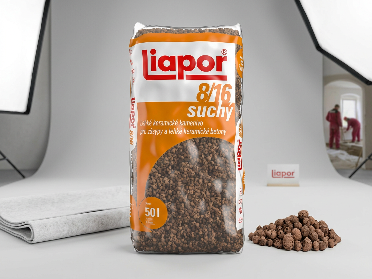 Kamenivo keramické Liapor 8–16 mm/50l